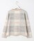 Wooly Stretch Plaid ニット