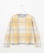 Wooly Stretch Plaid ニット