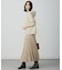 CHENILLE フーデッド ニット