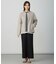 WORETED WOOL BLEND クルーネック ニット