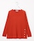 WORETED WOOL BLEND クルーネック ニット