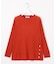 WORETED WOOL BLEND クルーネック ニット