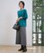WORETED WOOL BLEND クルーネック ニット