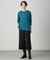 WORETED WOOL BLEND クルーネック ニット