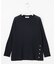 WORETED WOOL BLEND クルーネック ニット