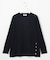 WORETED WOOL BLEND クルーネック ニット