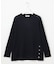 WORETED WOOL BLEND クルーネック ニット