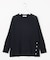 WORETED WOOL BLEND クルーネック ニット