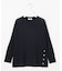 WORETED WOOL BLEND クルーネック ニット