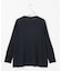 WORETED WOOL BLEND クルーネック ニット