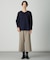 【WEB限定カラーあり】ツムギートflannel クロップド パンツ
