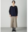【WEB限定カラーあり】ツムギートflannel クロップド パンツ