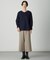 【WEB限定カラーあり】ツムギートflannel クロップド パンツ