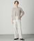 【WEB限定カラーあり】ツムギートflannel ストレート パンツ