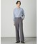 【WEB限定カラーあり】ツムギートflannel ストレート パンツ