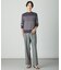 SOFT TOUCH WOOL ボーダー ニット