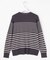 SOFT TOUCH WOOL ボーダー ニット