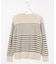 SOFT TOUCH WOOL ボーダー ニット