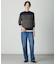 SOFT TOUCH WOOL ボーダー ニット