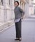 【WEB限定】YAK BLEND ハイネック ニット