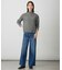 【WEB限定】YAK BLEND ハイネック ニット