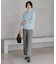WOOL BLEND AIR ハイネック ニット