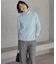 WOOL BLEND AIR ハイネック ニット