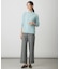 WOOL BLEND AIR ハイネック ニット