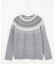 FAIR ISLE ラウンドネック ニット