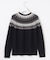 FAIR ISLE ラウンドネック ニット