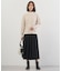 ORGANIC GASS COTTON クルーネック カーディガン
