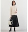ORGANIC GASS COTTON クルーネック カーディガン