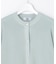 ORGANIC GASS COTTON クルーネック カーディガン