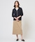 針抜きフライス クルーネック カットソー