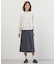 ストライプジャージー フリル カットソー