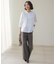 【WEB限定・人気素材・セットアップ対応】セルロースリネンストレッチ ワイドストレート パンツ