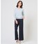 【WEB限定・人気素材・セットアップ対応】セルロースリネンストレッチ ワイドストレート パンツ