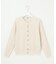 【アンサンブル着用可】BASIC HT COTTON クルーネック カーディガン