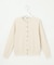 【アンサンブル着用可】BASIC HT COTTON クルーネック カーディガン