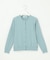 【アンサンブル着用可】BASIC HT COTTON クルーネック カーディガン