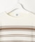 COTTON POLYESTER ボーダー ニット