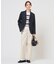 COTTON POLYESTER ボーダー ニット