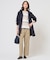 Cotton Acetate ブロッキング ボーダー ニット