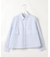 【WEB限定カラーあり・一枚で着映え】COTTON TEX シャツ ブラウス