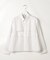 【WEB限定カラーあり・一枚で着映え】COTTON TEX シャツ ブラウス