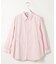 【WEB限定カラーあり】コンパクトエステネージュ シャーリング シャツ ブラウス