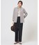 【WEB限定カラーあり】コンパクトエステネージュ シャーリング シャツ ブラウス