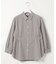 【WEB限定カラーあり】コンパクトエステネージュ シャーリング シャツ ブラウス