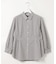 【WEB限定カラーあり】コンパクトエステネージュ シャーリング シャツ ブラウス