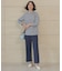 【WEB限定カラーあり】コンパクトエステネージュ シャーリング シャツ ブラウス